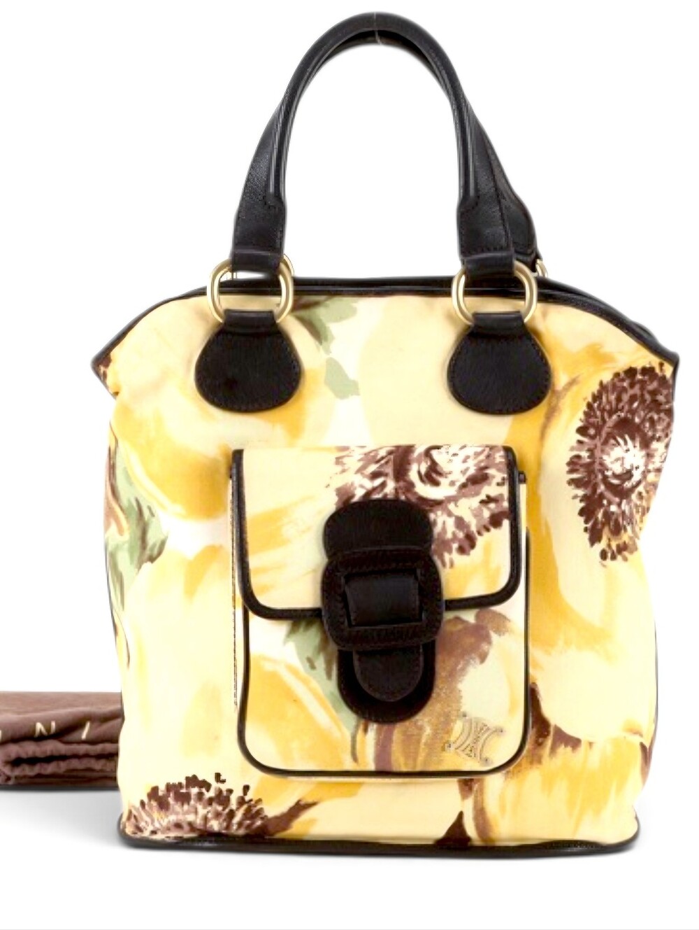CELINE Floral Tote Bag Women's Handbags